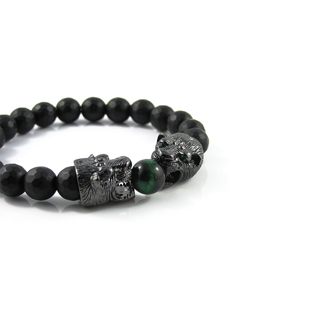 Panther's | Onyx x Green Tiger Eye