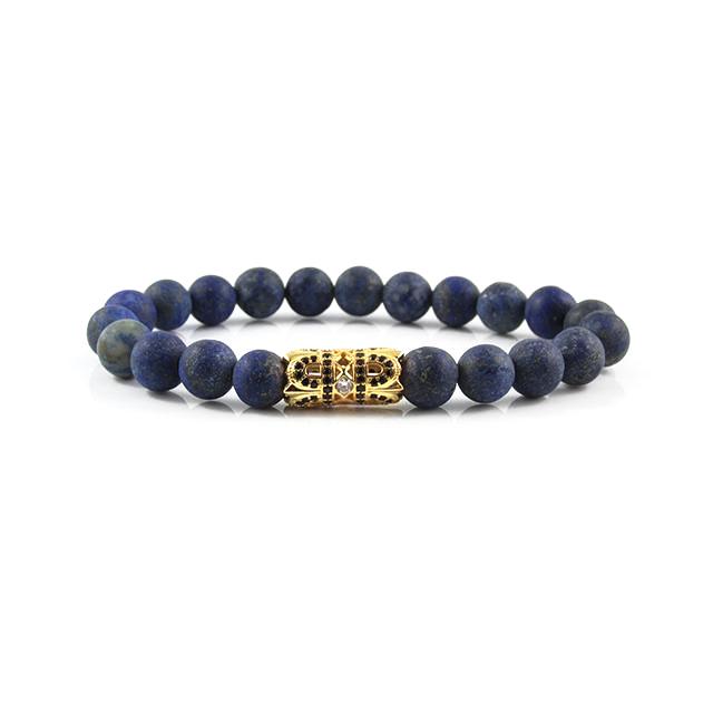 The Royal Stack | Matte Tiger Eye x Matte Lapis Lazuli