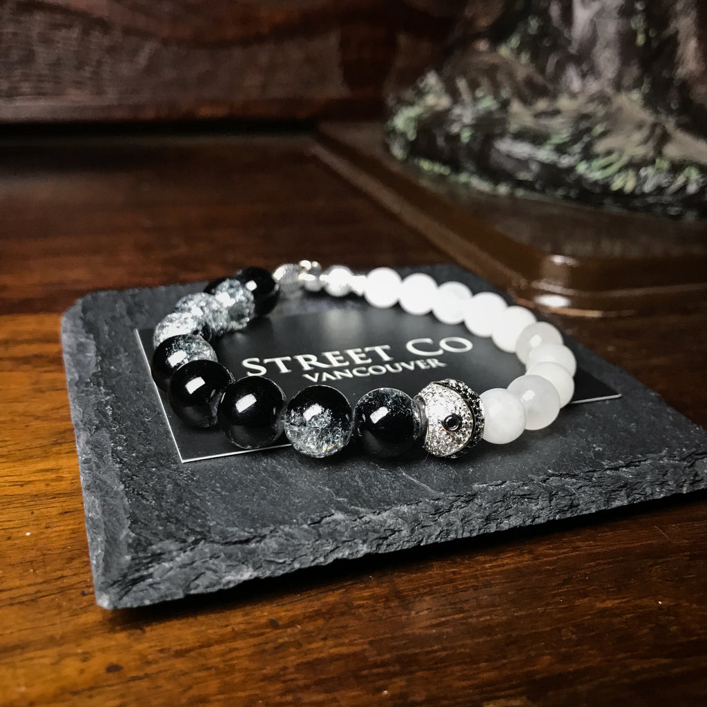 Yin Yang | Bianco x Cracked Crystal