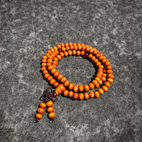 Meditating Buddha | Orange Sandalwood