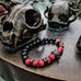 Lykaon | Red Sediment x Agate x Matte Black Bolts